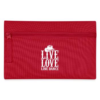 danse en ligne - Trousse - rouge - Devant