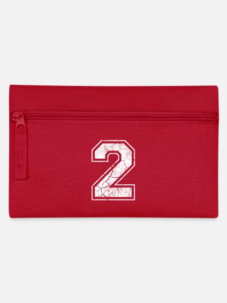 2 two zwei white weiss (de) - Federtasche - Rot