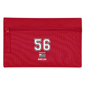 56 breizh bretagne - Trousse - rouge - Devant