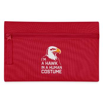 Libre comme un faucon dans un costume humain - Trousse - rouge - Devant
