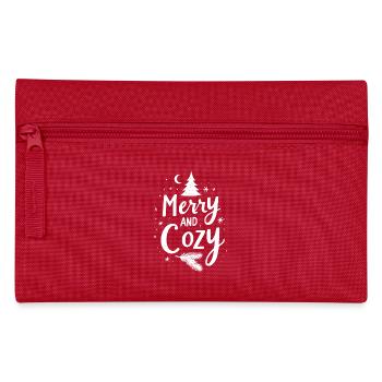Merry and Cozy - Pencil Case - red - Front