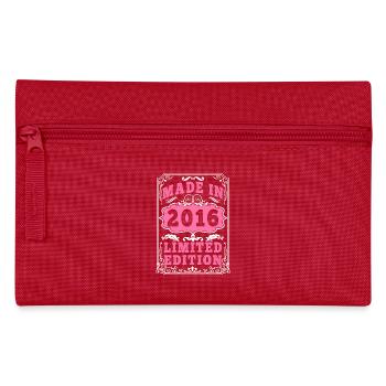 Jahrgang Jahrgang 2016 Hergestellt im Jahr 2016 9 Jahre alt. Art_202 - Federtasche - Rot - Vorne