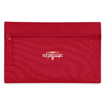 Grafisches Singlespeed-Fahrrad - Federtasche - Rot - Vorne