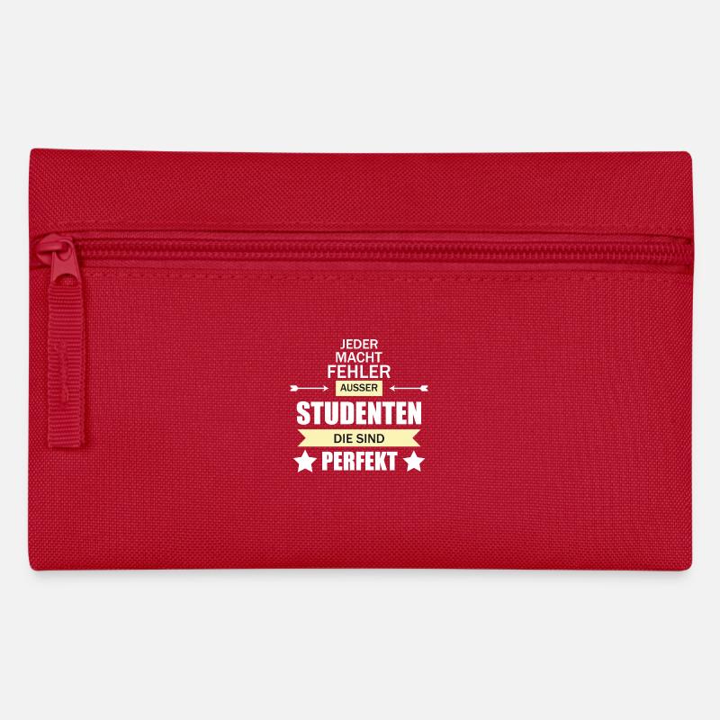 Student - Federtasche - Rot