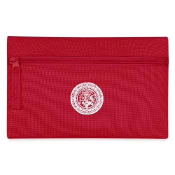 Maya-Kalender - Weiß - Federtasche - Rot - Vorne