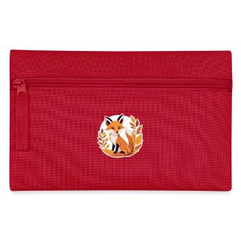 Fox in Autumn #6 - Pencil Case - red - Front
