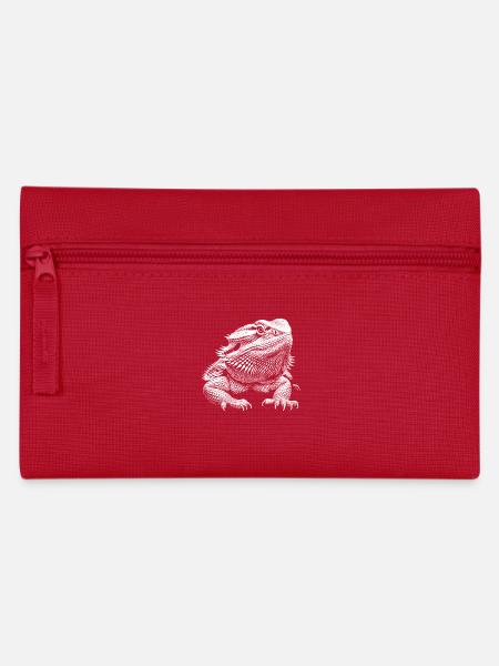 Bartagame - Federtasche - Rot