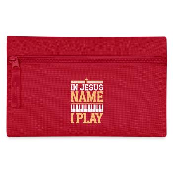 Drums for Jesus - Pencil Case - red - Front
