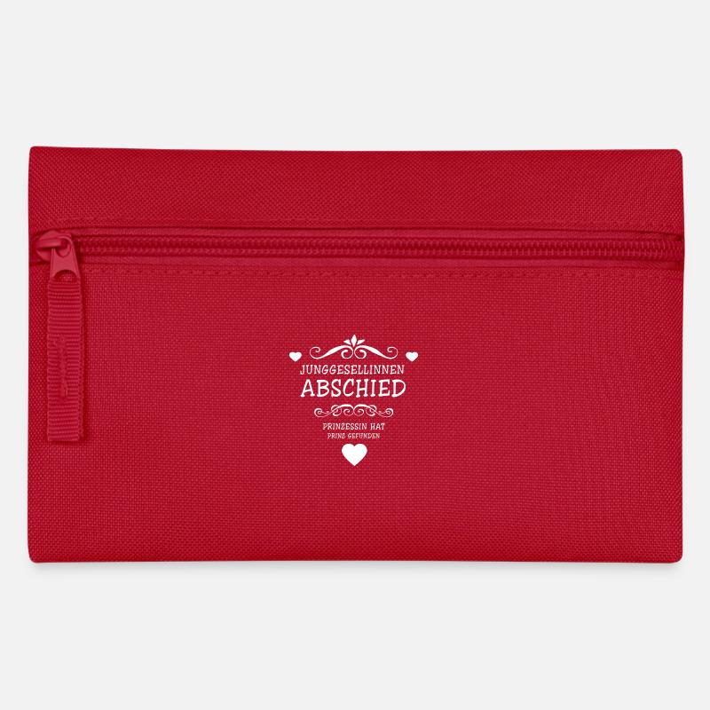 Junggesellinnenabschied! JGA! Braut! - Federtasche - Rot