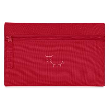 Kuh - Federtasche - Rot - Vorne