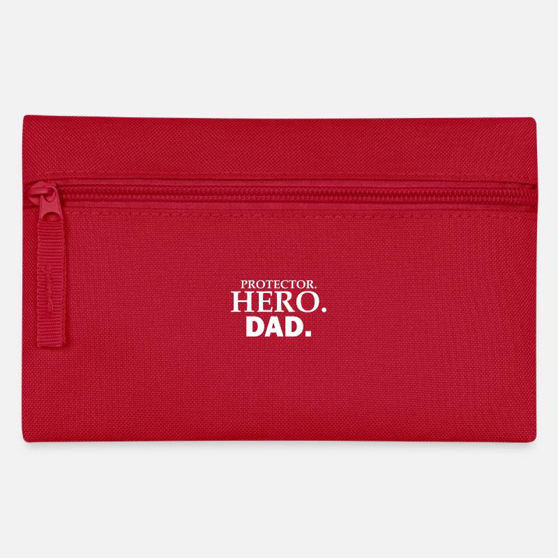 PROTECTOR HERO DAD - Federtasche - Rot