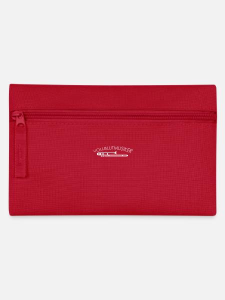 VOLLBLUTMUSIKER POSAUNE POSAUNIST POSAUNE SPIELEN - Federtasche - Rot