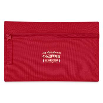 Chauffeur Mord - Federtasche - Rot - Vorne