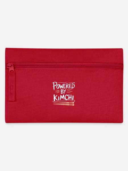 Liebe für Kimchi und Geschmack - Federtasche - Rot