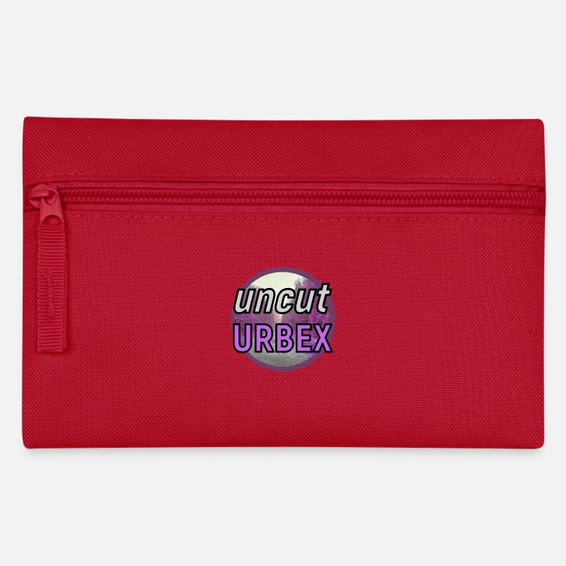 uncutURBEX LOGO - Federtasche - Rot