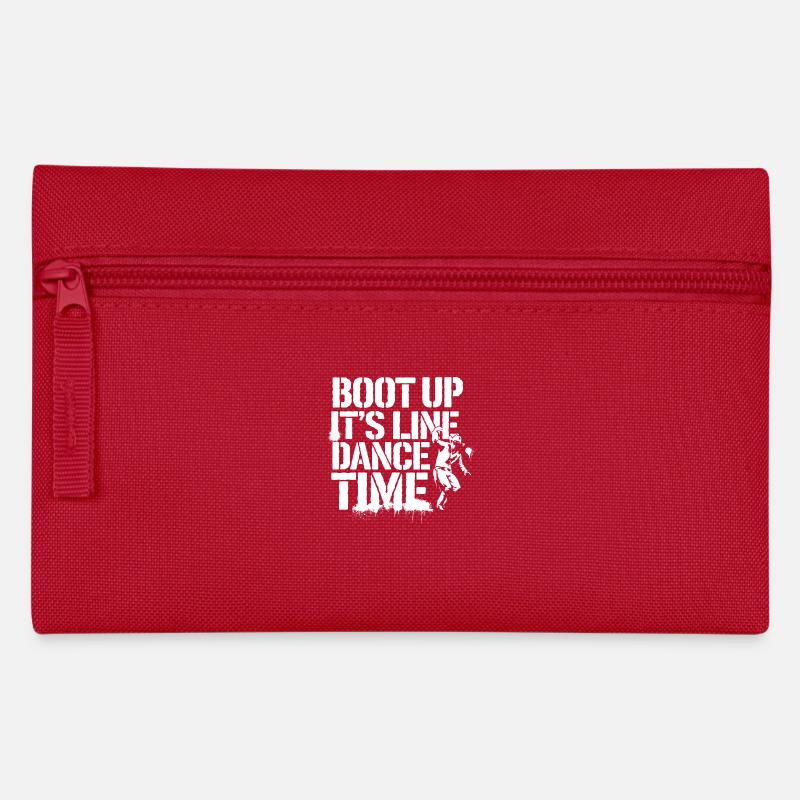 Wild West dancing mood - Pencil Case - red