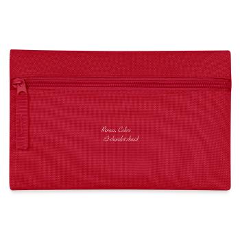 Rennes, calins, chocolat - Trousse - rouge - Devant
