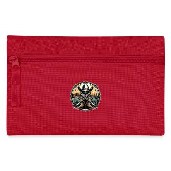 Western Logo 1 - Federtasche - Rot - Vorne