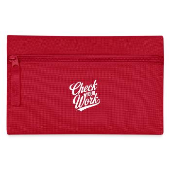 Inspiration pour les professeurs de mathématiques - Trousse - rouge - Devant