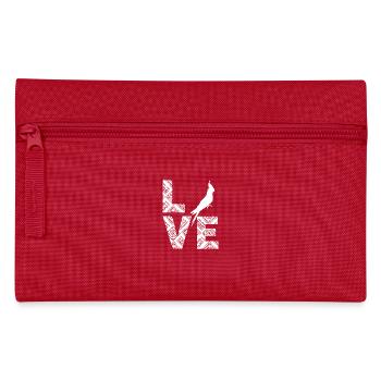 Cockatiel Love - Pencil Case - red - Front