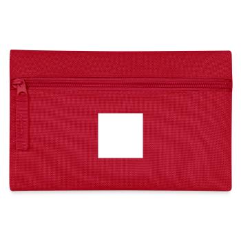 math joke design - Federtasche - Rot - Vorne