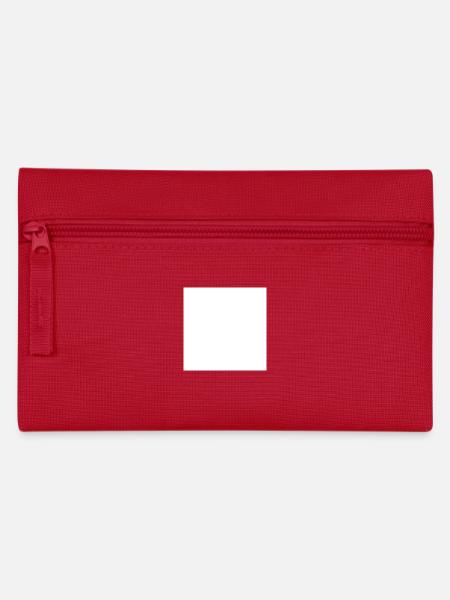 math joke design - Federtasche - Rot