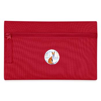 Renard d’hiver. - Trousse - rouge - Devant