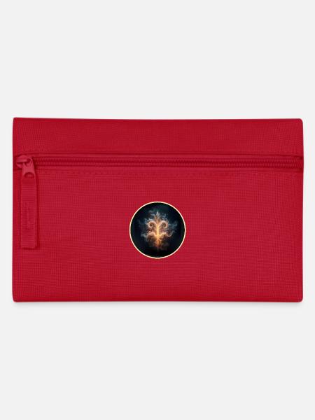 Im Symbol - Federtasche - Rot