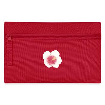 hibiscus flower - Pencil Case - red - Front