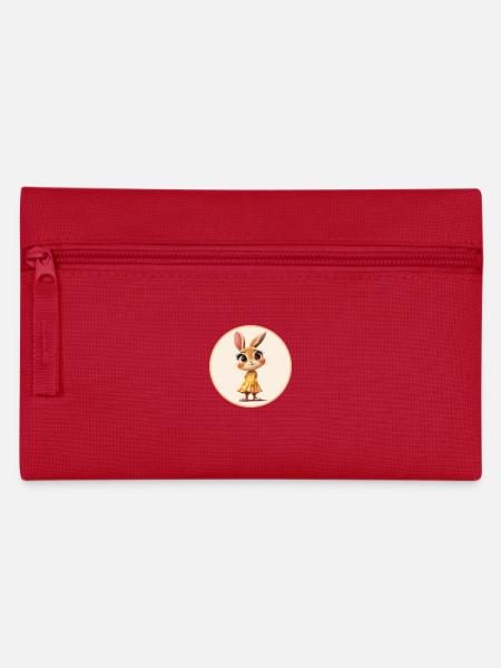 Hase - Federtasche - Rot