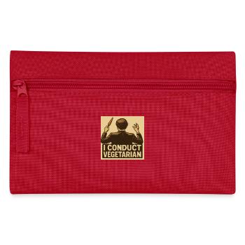 Dirigent I conduct vegetarian - Federtasche - Rot - Vorne