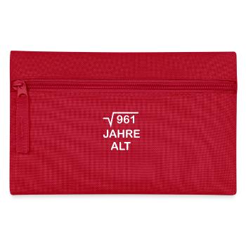 31 Jahre alt - 31. Geburtstag - Federtasche - Rot - Vorne