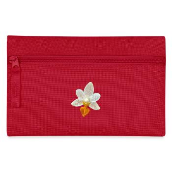 Fleur d’orchidée Phalaenopsis MiniMark Orchidée - Trousse - rouge - Devant