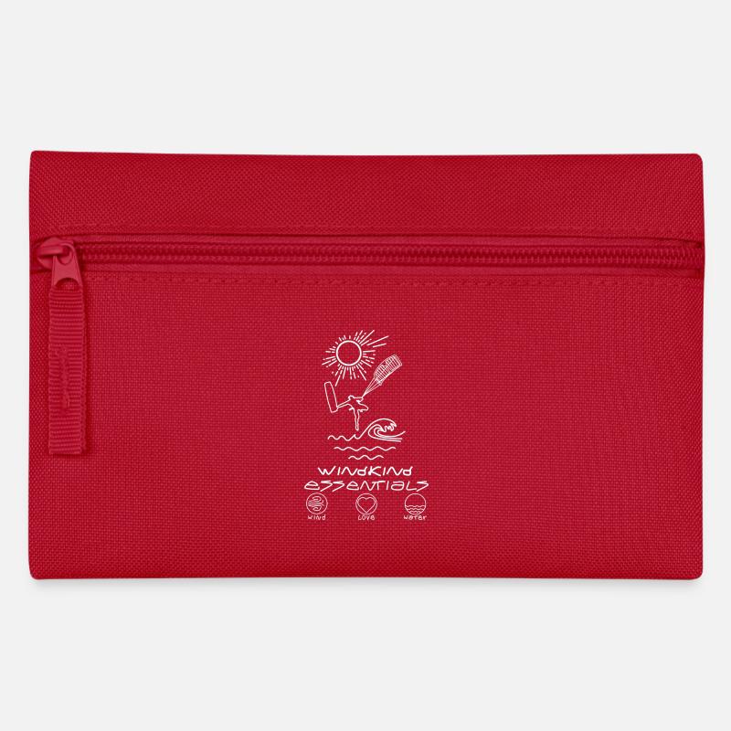 KITESURFING essentials - Pencil Case - red