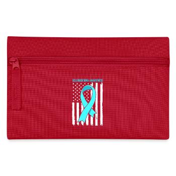 Scleroderma - Pencil Case - red - Front