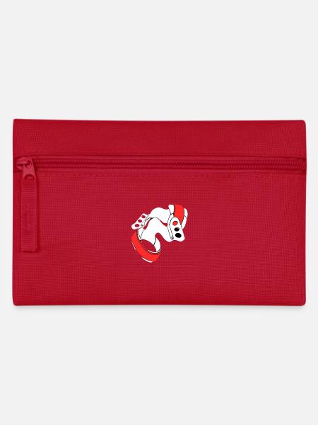 Fischfurz Turnverein - Federtasche - Rot