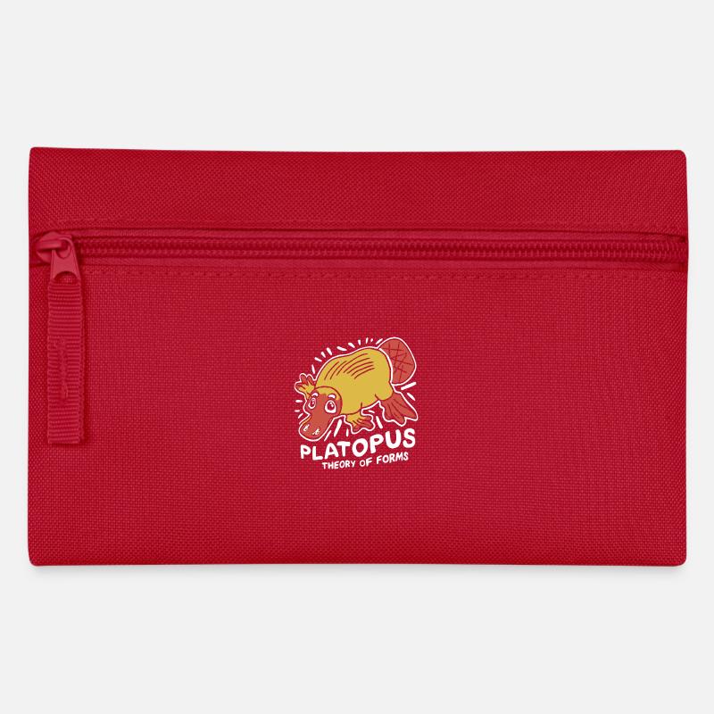 Theory of Forms - Platopus Design - Federtasche - Rot