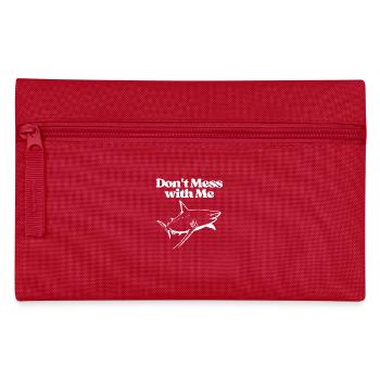 Don’t Mess with Me - Pencil Case - red - Front
