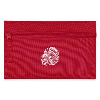 Koi Tattoo - Pencil Case - red - Front