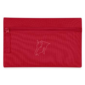 Minimal bangs white - Pencil Case - red - Front