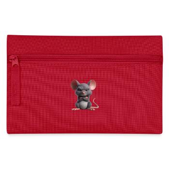 Mouse Grim 1 - Pencil Case - red - Front