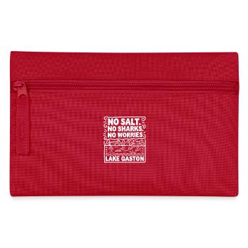 Tranquility on Lake Gaston - Pencil Case - red - Front