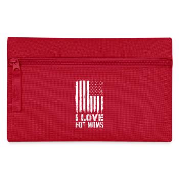 Déclaration amusante pour les fans de Hot Mom - Trousse - rouge - Devant