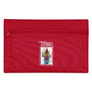 Euphoria Flowers Design - Escape Society - Pencil Case - red - Front