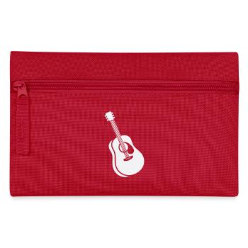 guitare - Trousse - rouge - Devant