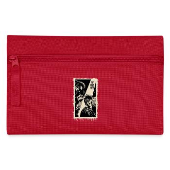 Punk barber sharp cuts - Pencil Case - red - Front