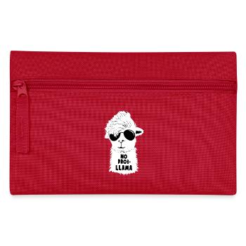 Lama Problemlose Brille - Federtasche - Rot - Vorne