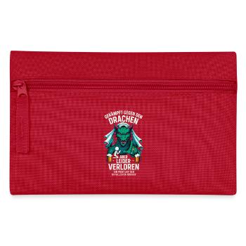 Fought Against The Dragon JGA Beer Shirt - Pencil Case - red - Front