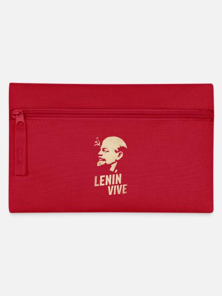 Lenin lebt - Federtasche - Rot