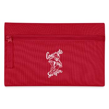 Beton-Surfer - Federtasche - Rot - Vorne